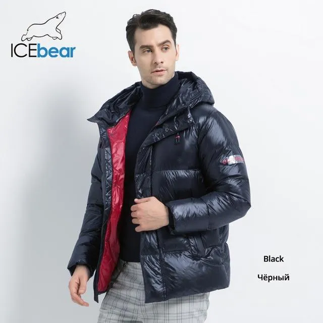 ICEbear 2019 New Winter Men's Down Jacket Stylish Male Down Coat Thick Warm Man Clothing Brand Men's Apparel MWD19867I