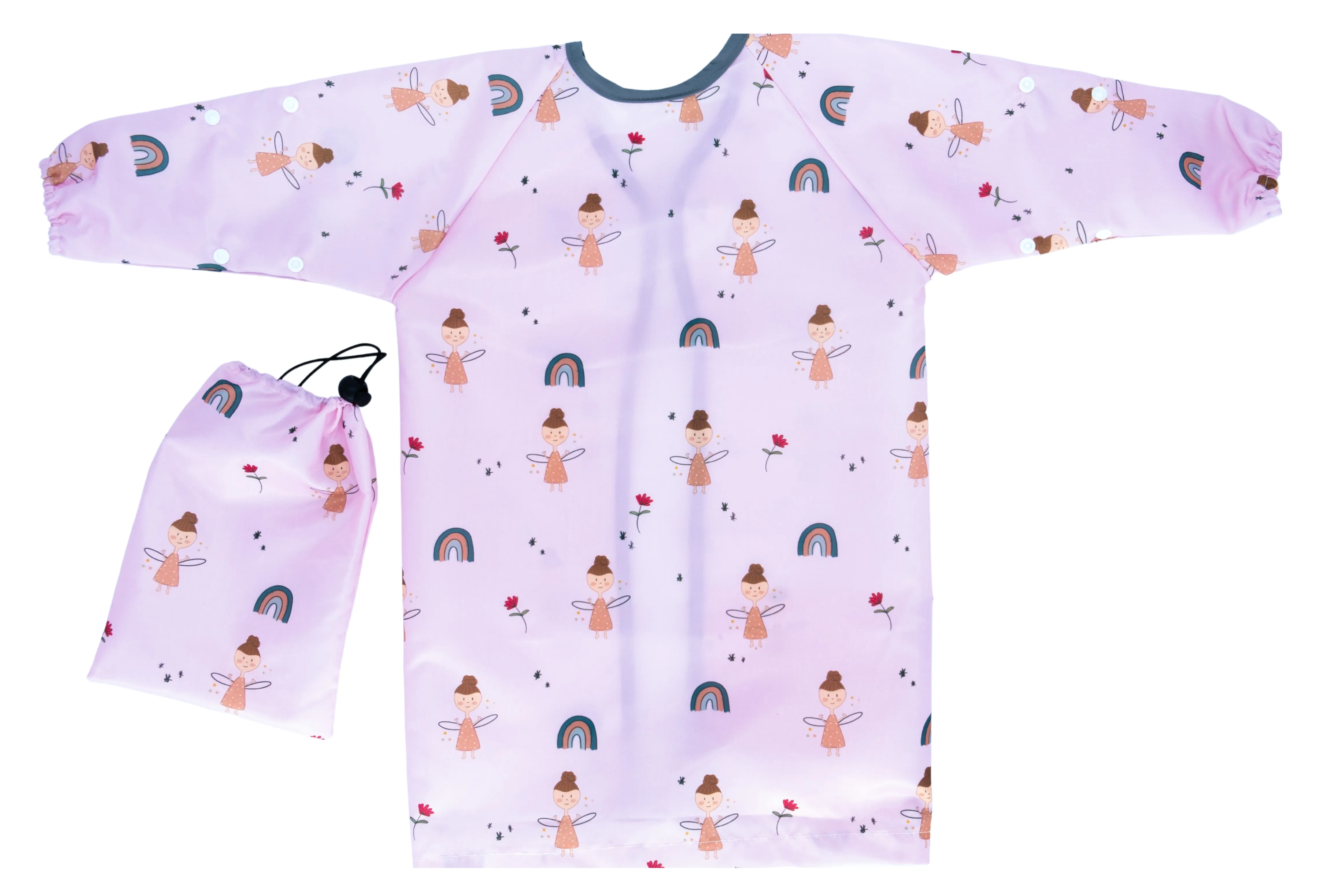 INOBY Weaning Waterproof Coverall Bib