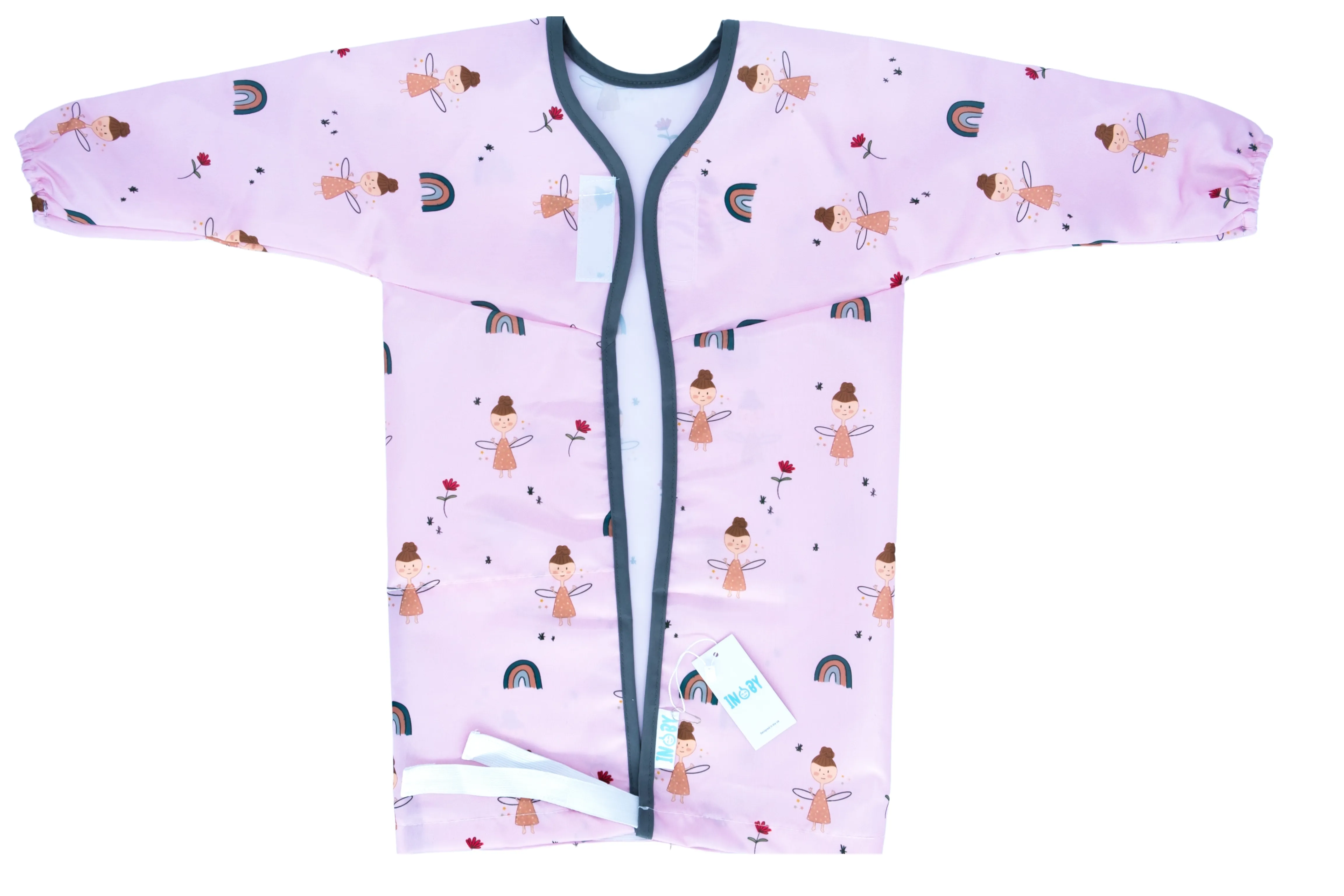 INOBY Weaning Waterproof Coverall Bib