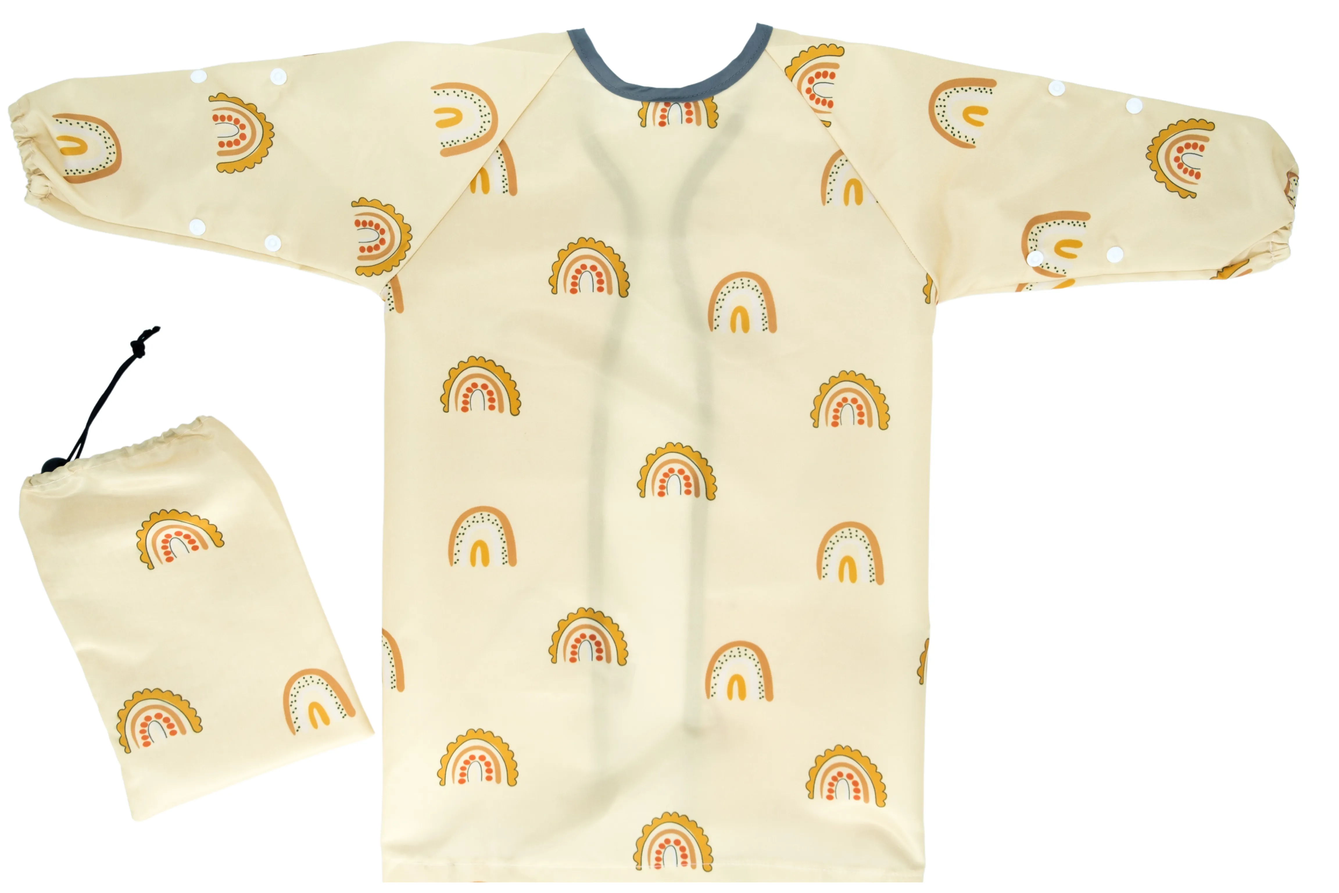 INOBY Weaning Waterproof Coverall Bib