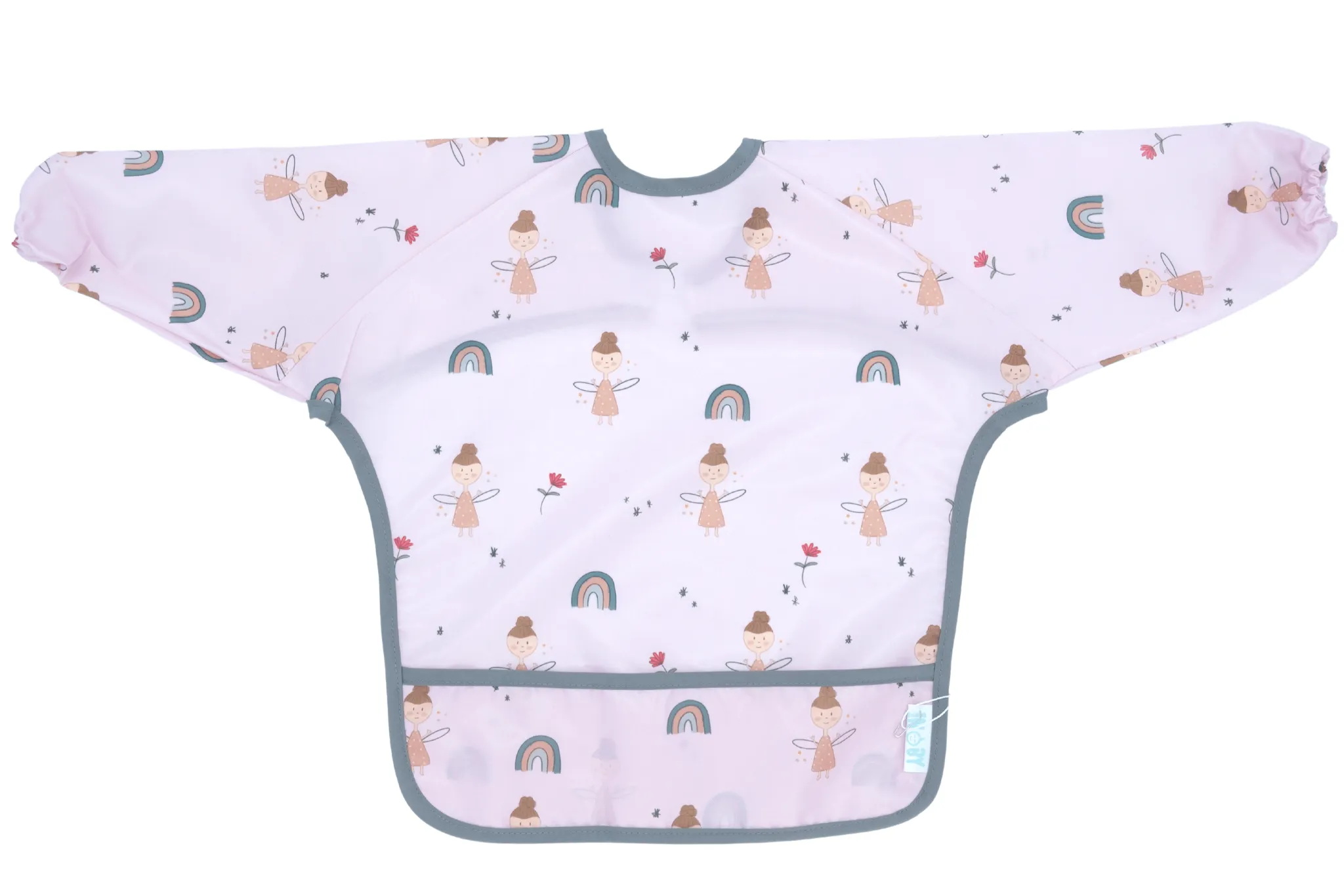 INOBY Weaning Waterproof Sleeved Bib