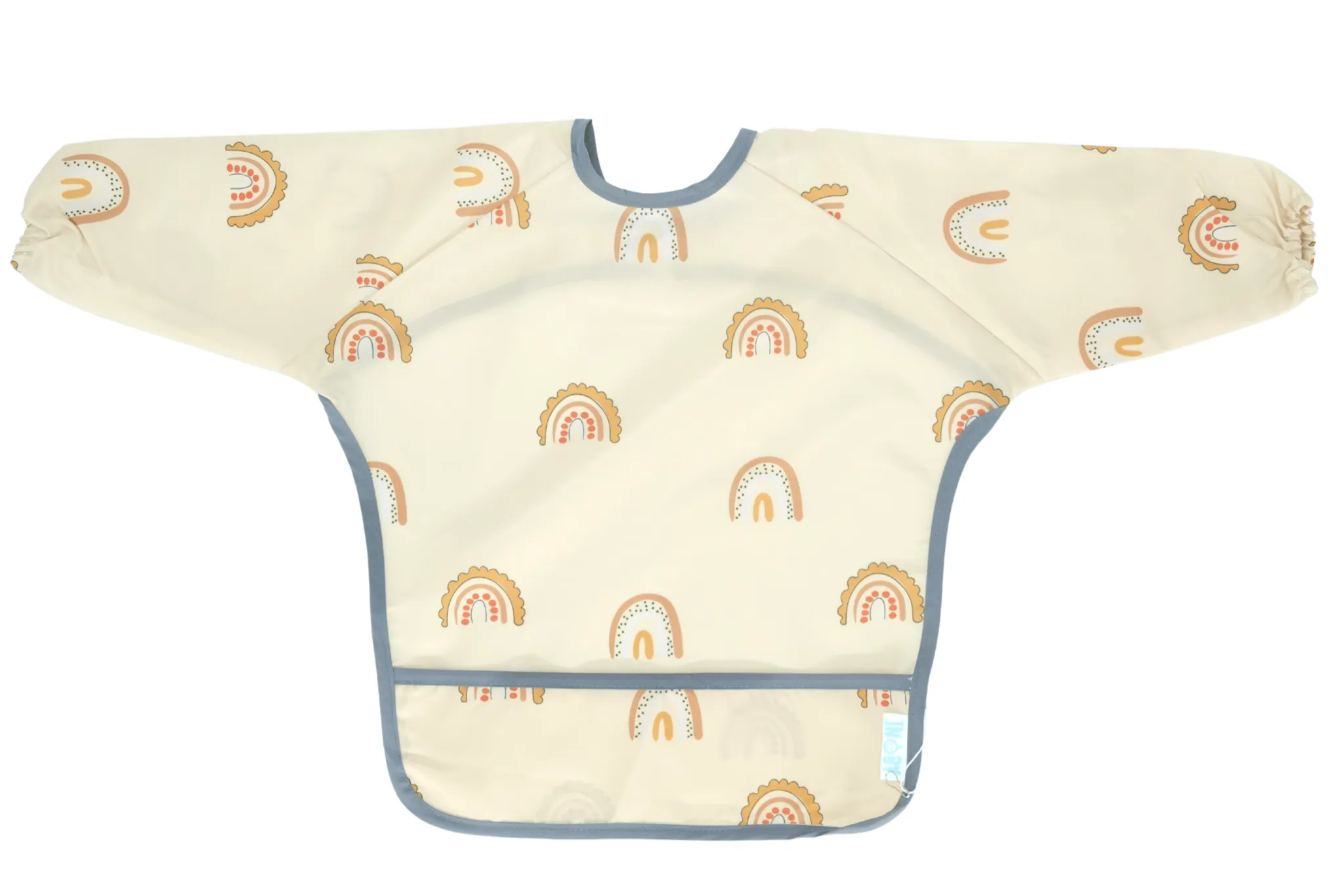 INOBY Weaning Waterproof Sleeved Bib
