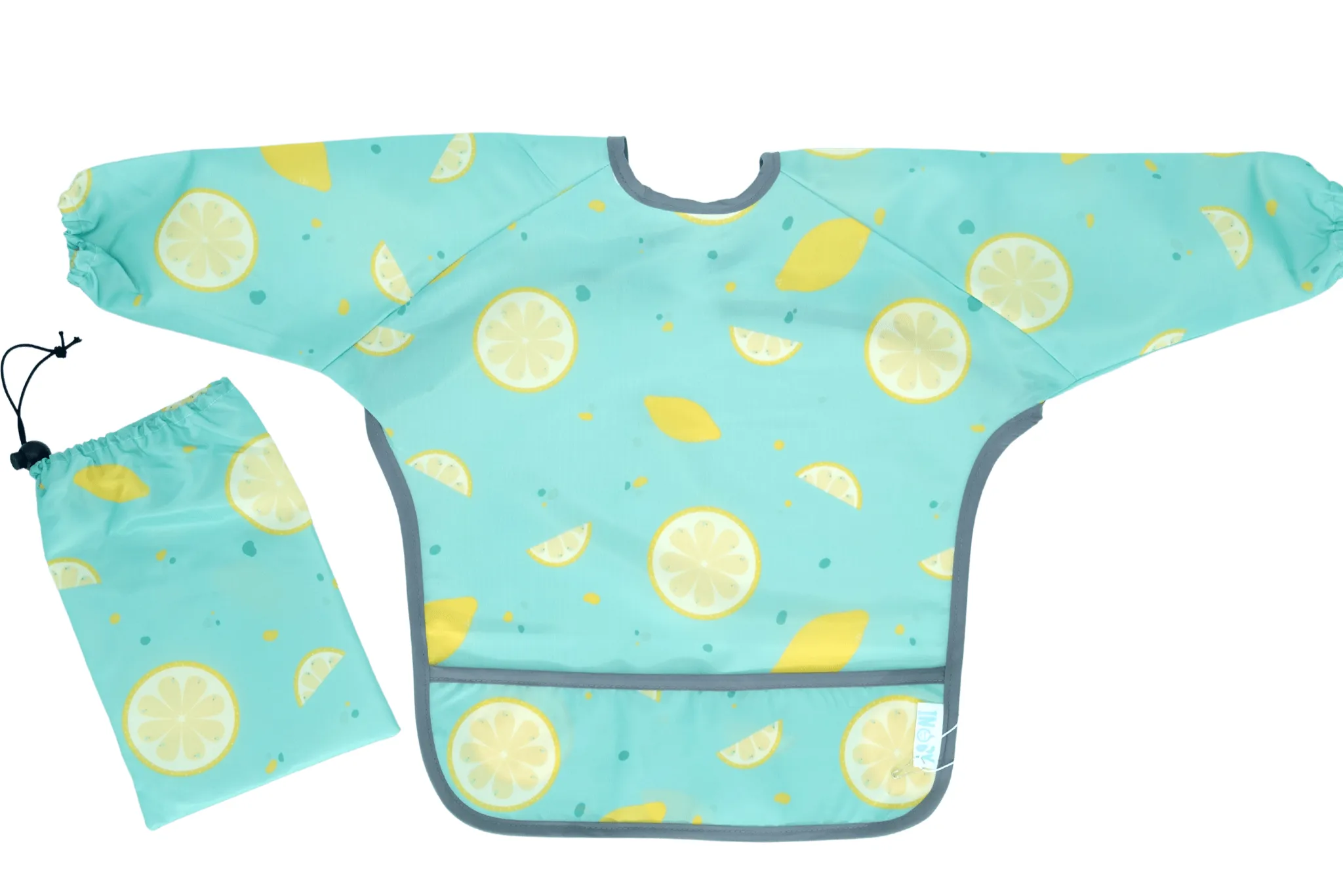 INOBY Weaning Waterproof Sleeved Bib