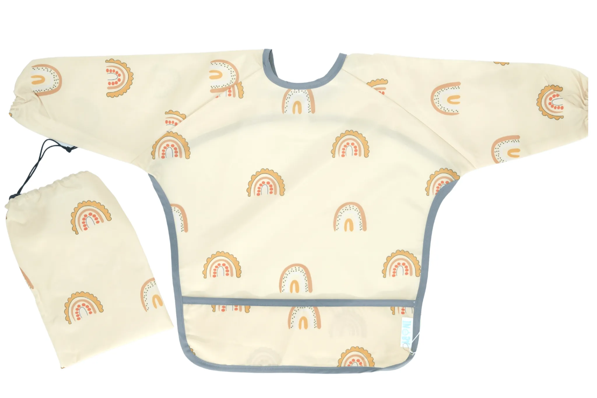 INOBY Weaning Waterproof Sleeved Bib