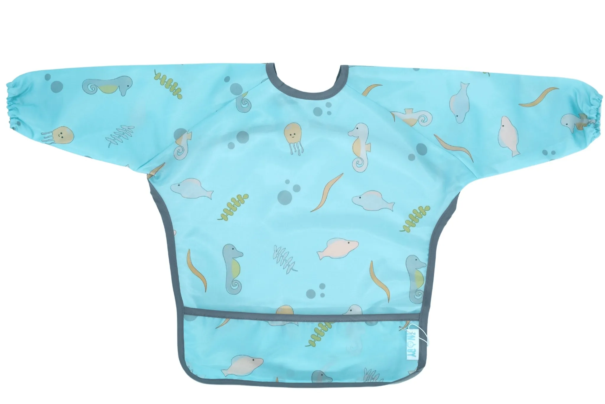 INOBY Weaning Waterproof Sleeved Bib