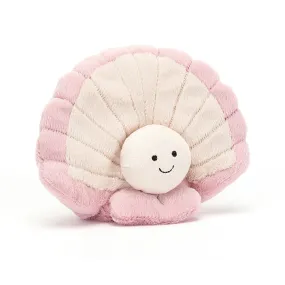 Jellycat Soft Toy Clemmie Clam