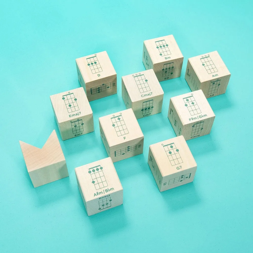 MA - Chord Cubes Ukulele Blocks
