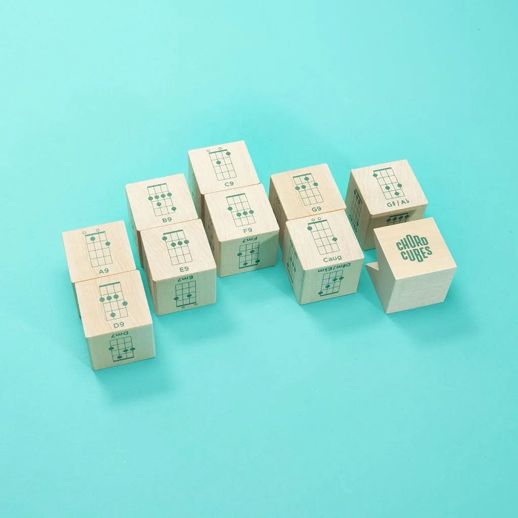 MA - Chord Cubes Ukulele Blocks