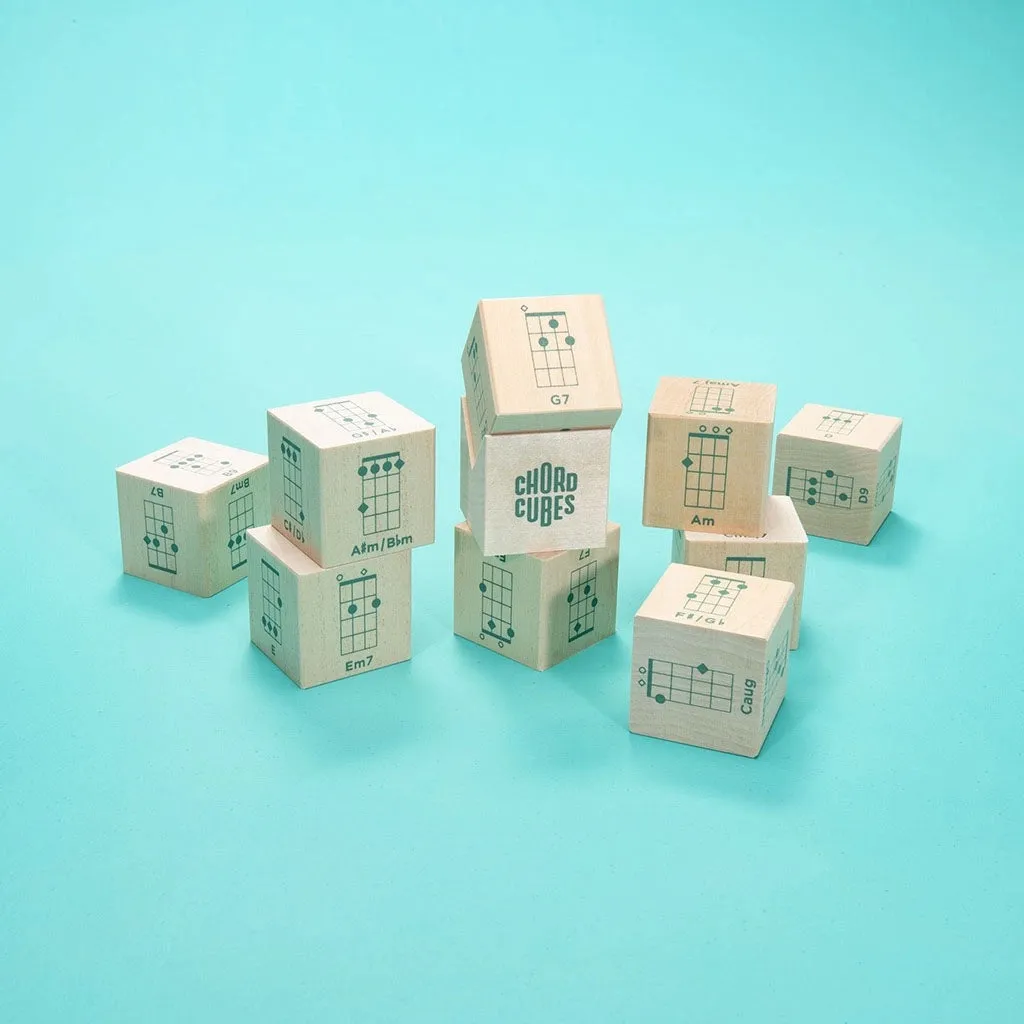 MA - Chord Cubes Ukulele Blocks