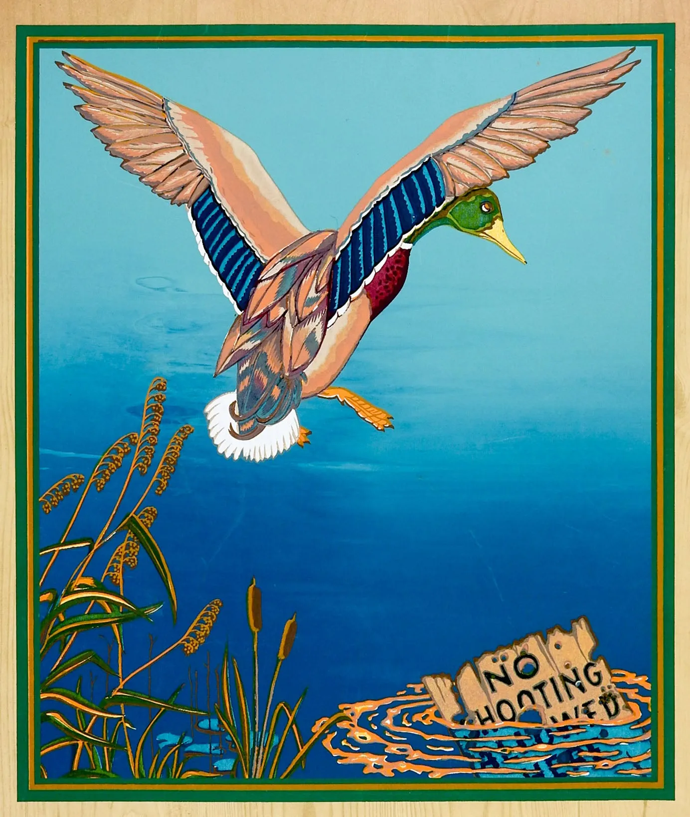 Mallard Duck Serigraph