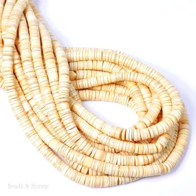 Melo Shell Heishi 6-7mm (16-Inch Strand)