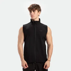 MEN MATRIXT ZIP VEST(BLACK)