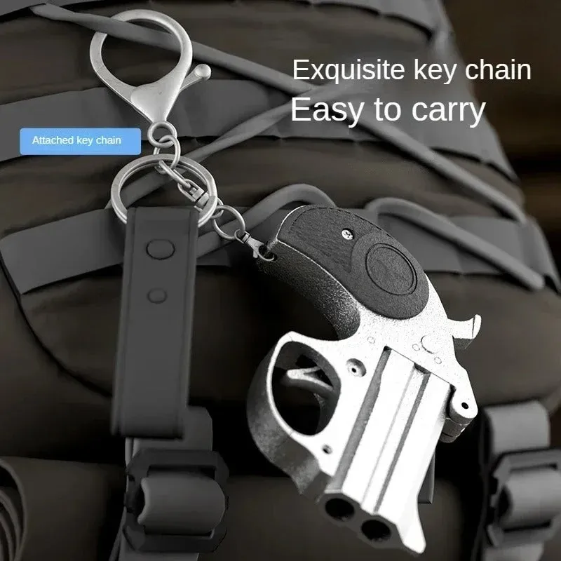 Mini Derringer Toy Gun - Safe Soft Bullet Launcher for Kids