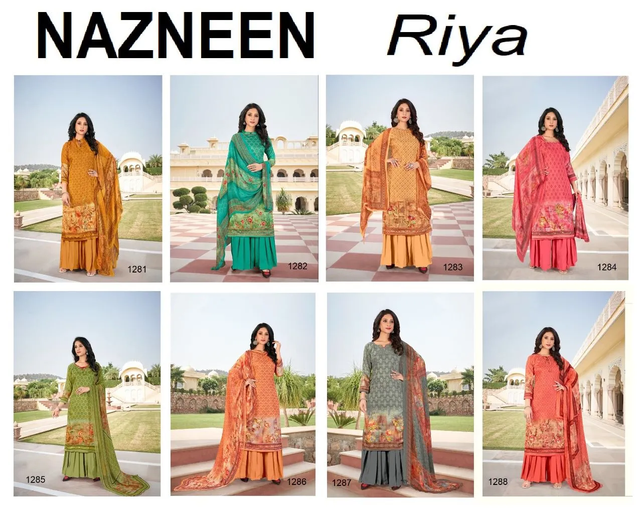 NAZNEEN RIYA 1281 SERIES HEAVY COTTON SUIT