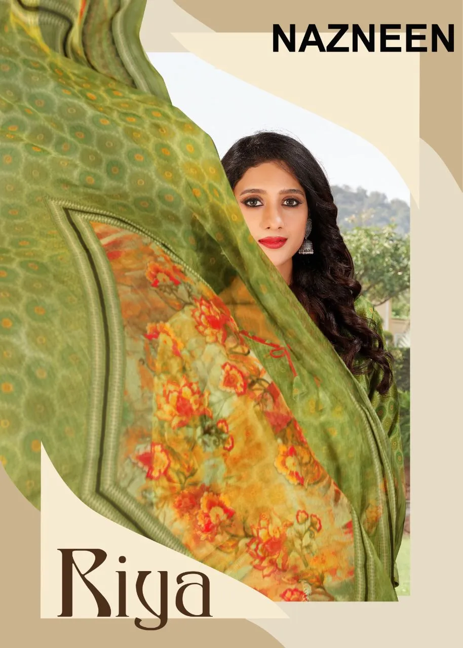 NAZNEEN RIYA 1281 SERIES HEAVY COTTON SUIT