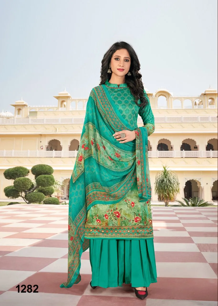 NAZNEEN RIYA 1281 SERIES HEAVY COTTON SUIT