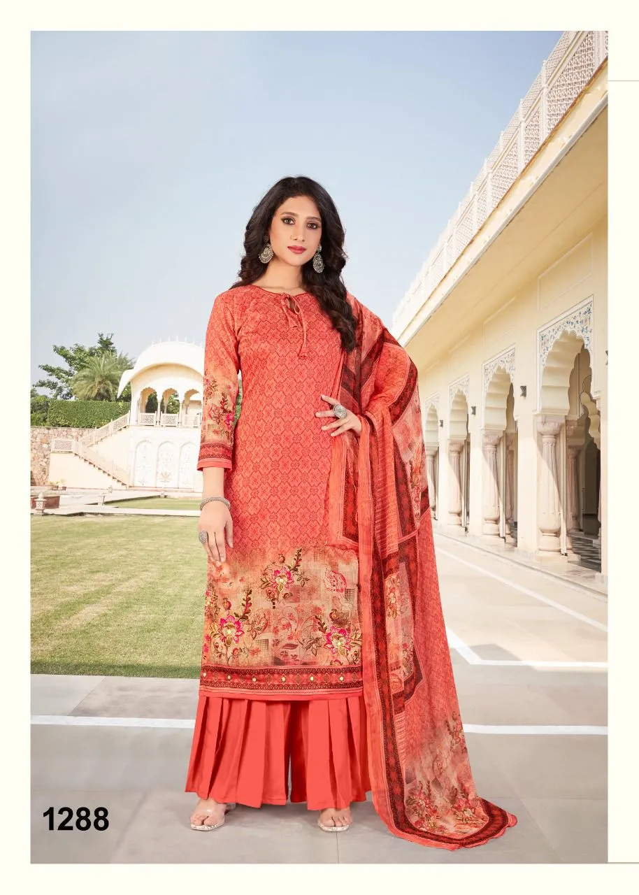 NAZNEEN RIYA 1281 SERIES HEAVY COTTON SUIT