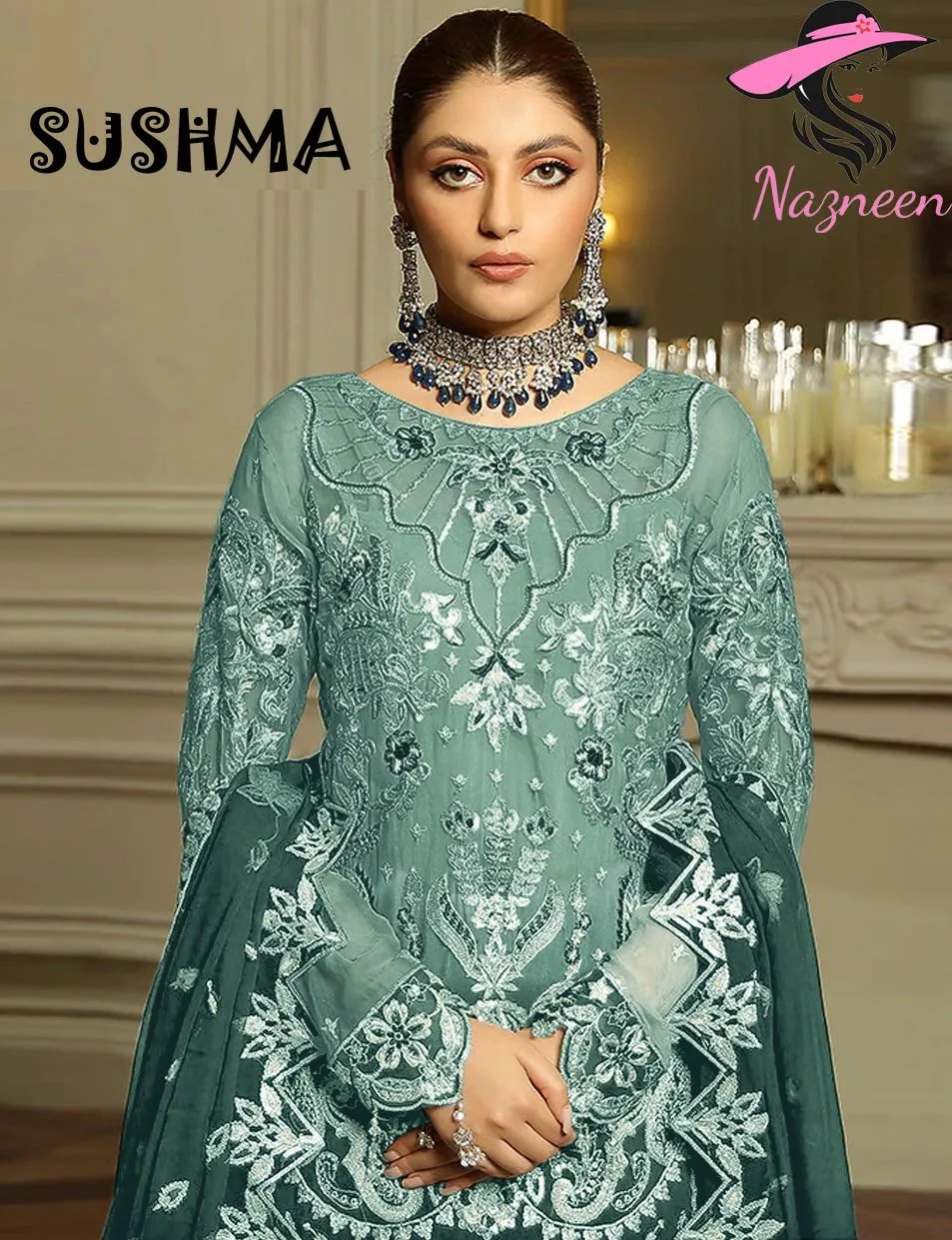 NAZNEEN SUSHMA 1521 SERIES DESIGNER SUIT