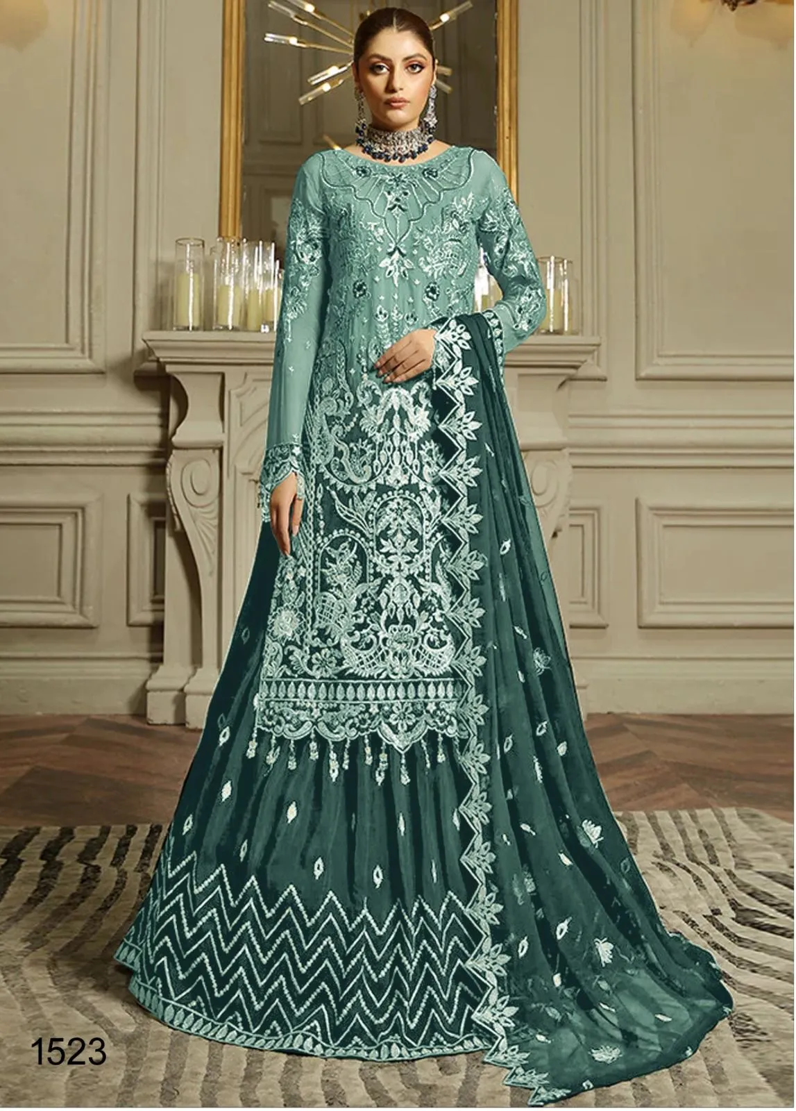 NAZNEEN SUSHMA 1521 SERIES DESIGNER SUIT