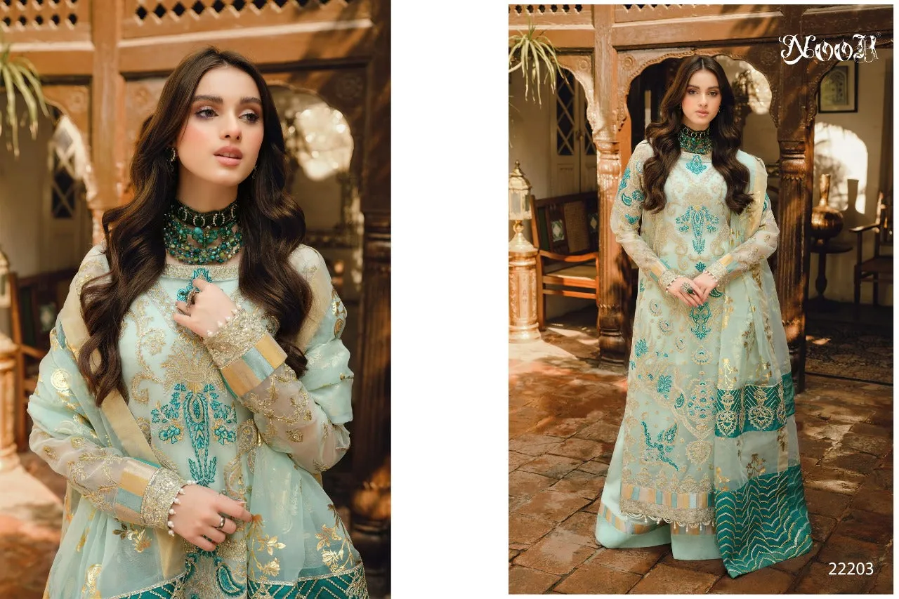 NOOR MARYUM N MARIA VOL 2 GEORGETTE SALWAR SUITS