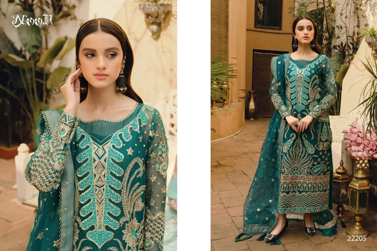 NOOR MARYUM N MARIA VOL 2 GEORGETTE SALWAR SUITS