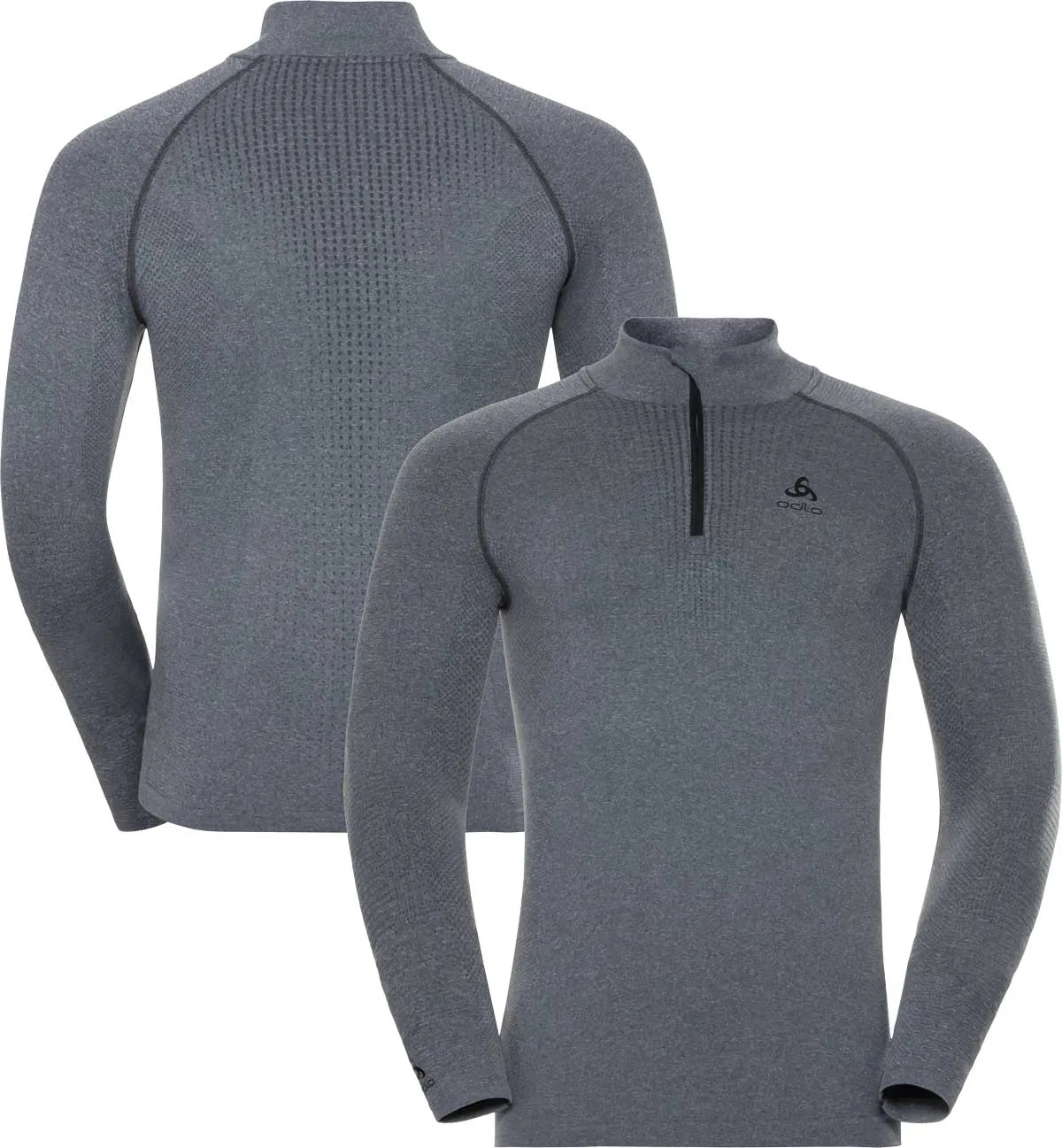 Certainly! Heres an optimized title for the product:

ODLO Mens Performance Warm Long Sleeve Half-Zip Top - Seasonal Color Collection