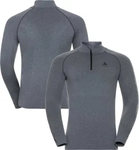 Certainly! Heres an optimized title for the product:

ODLO Mens Performance Warm Long Sleeve Half-Zip Top - Seasonal Color Collection