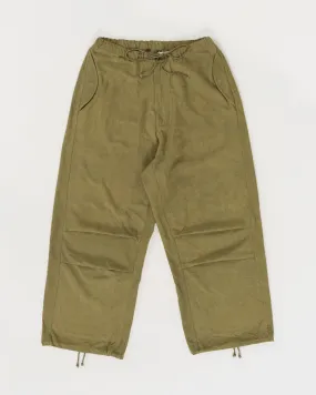 Paco Pants - Olive Slub