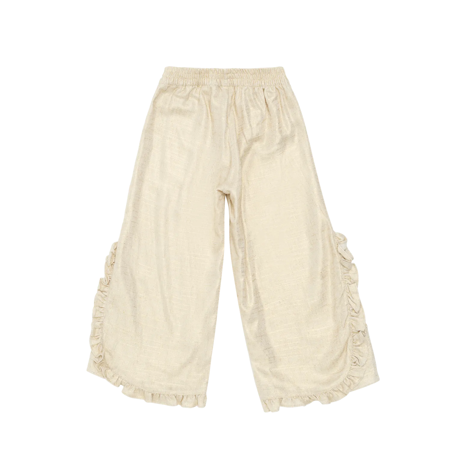 Pipp Trousers | Soft Sand Metallic