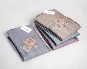 Pure Chanderi Silk Digital Printed Unstitched Handwork Suit Set