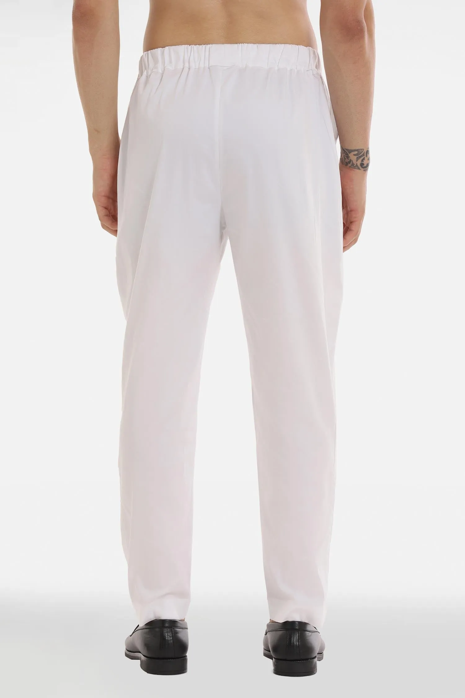 Pyjama Trousers - White