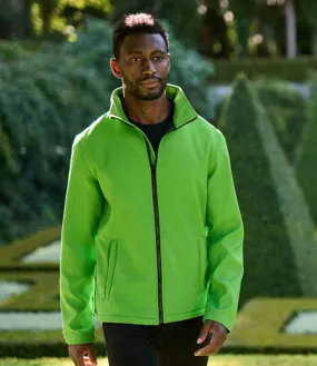 Regatta Ablaze Printable Soft Shell Jacket | Extreme Green/Black