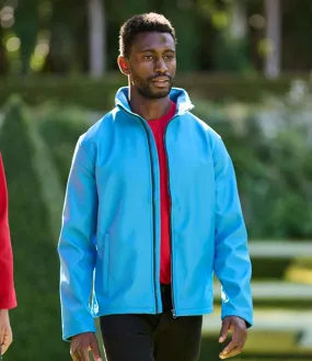Regatta Ablaze Printable Soft Shell Jacket | French Blue/Navy