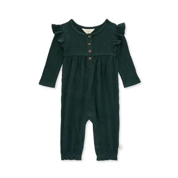 Ruffle Thermal Romper