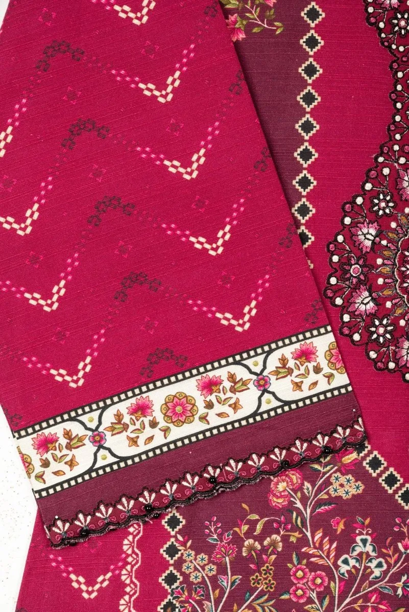 Sapphire Embroidered Khaddar 2 Piece Suit SAP102