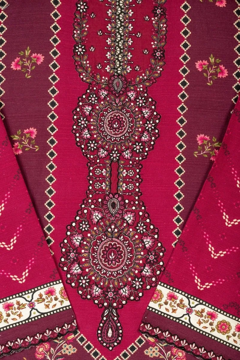 Sapphire Embroidered Khaddar 2 Piece Suit SAP102
