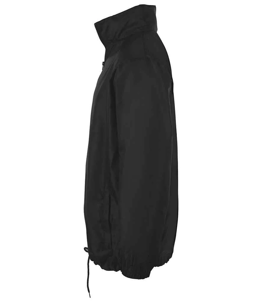 SOL'S Unisex Shift Windbreaker Jacket | Black