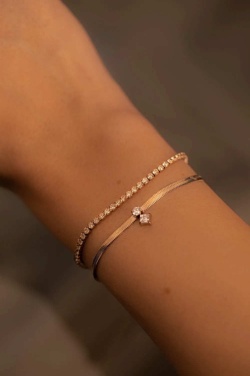 Sparkling Bracelet Champagne