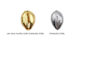 SSS1011 Stainless Steel Sea Shell Connector Beads