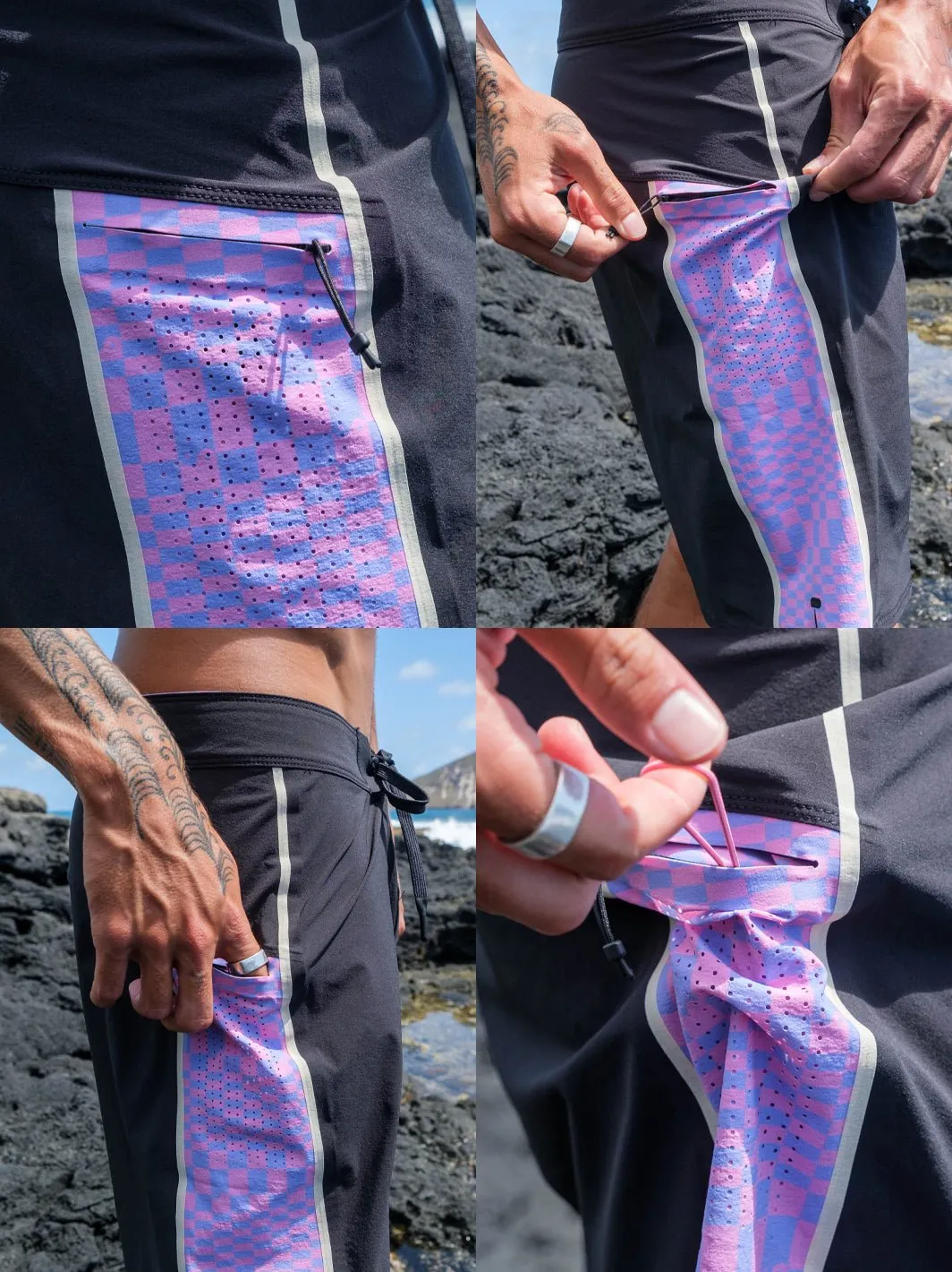 T&C Surf Europe Stay Stoked 19" Boardshort