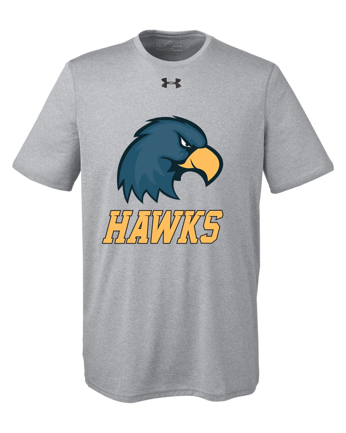 Under Armour - T-shirt - Performance - Short Sleeve - Gray - Adult/Youth