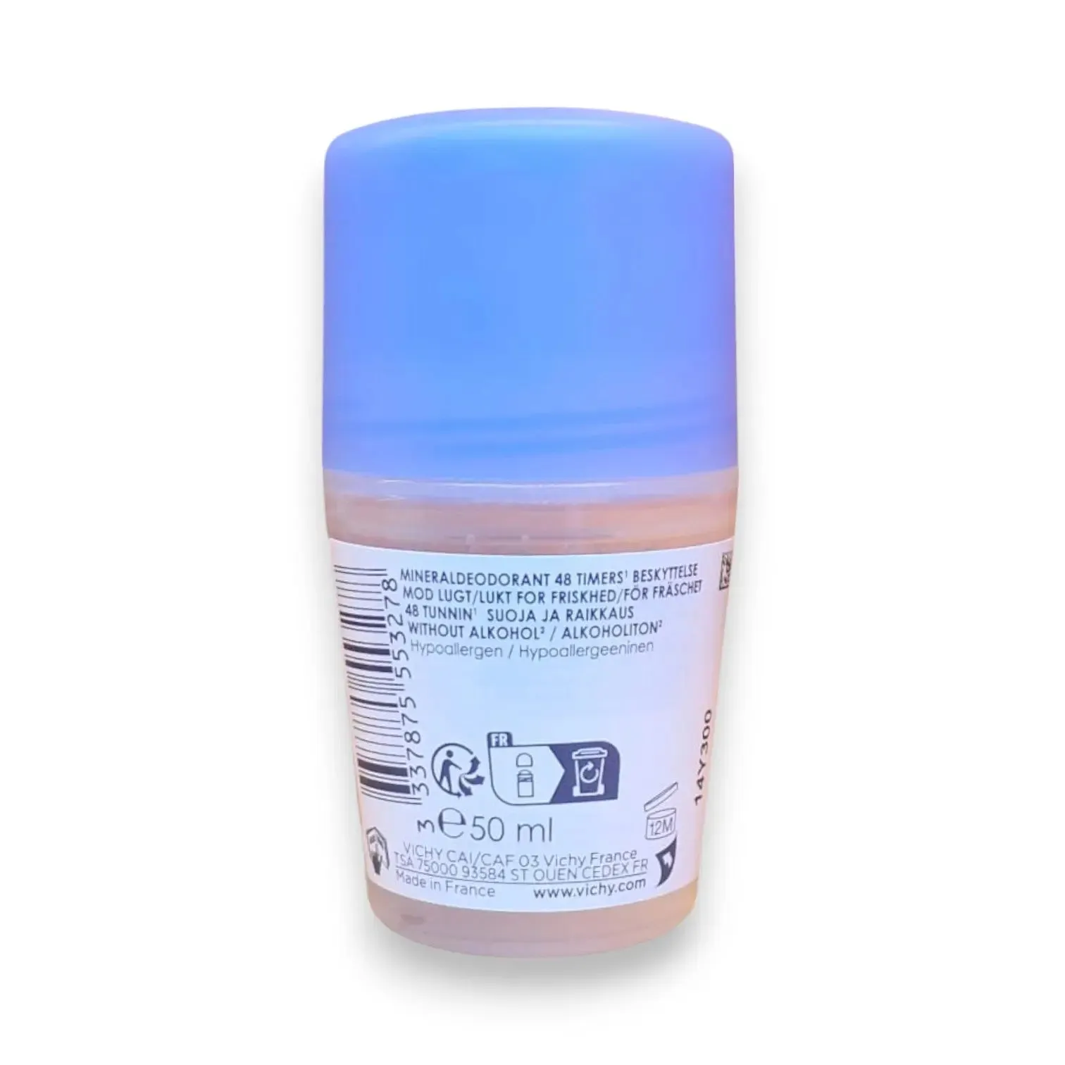 Vichy Mineral Roll-On Deodorant 50ml