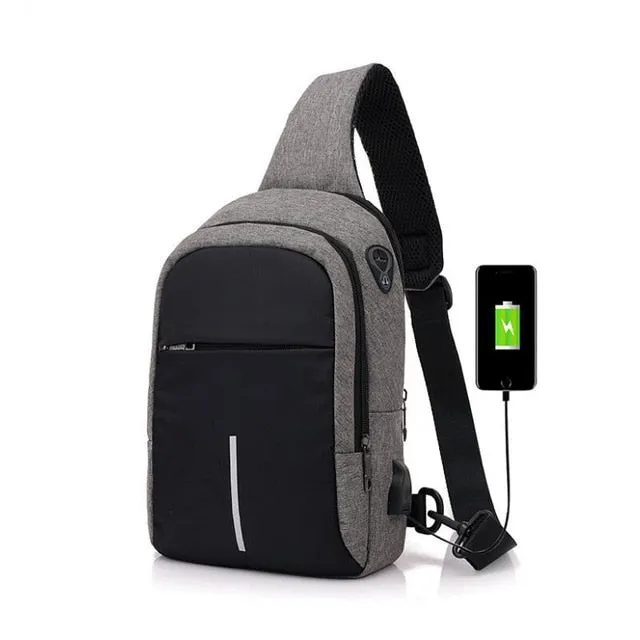 Waterproof sling chest bag