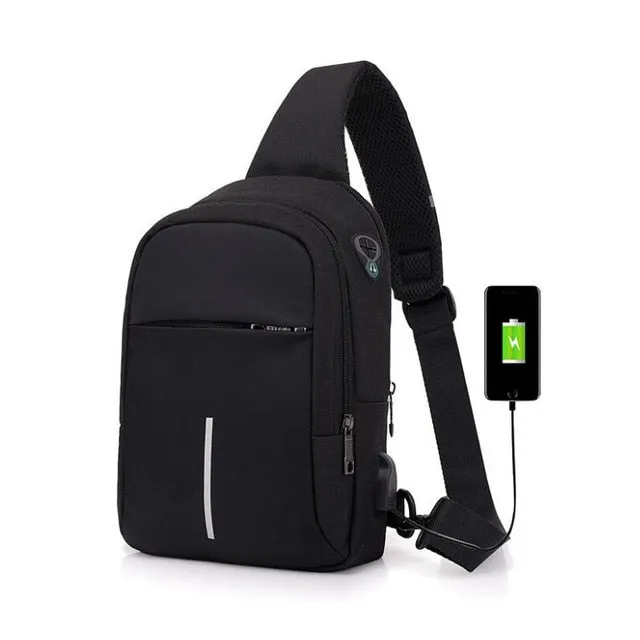 Waterproof sling chest bag