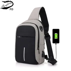 Waterproof sling chest bag