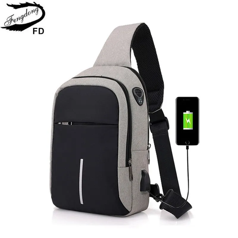 Waterproof sling chest bag