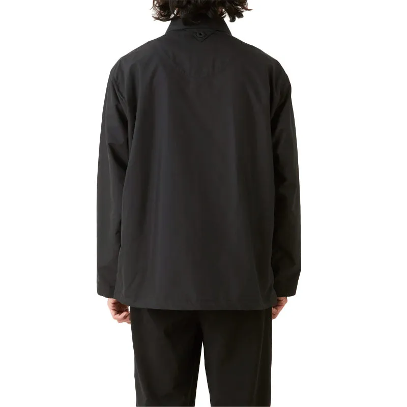 White Mountaineering Woven Twill Coach Jacket Black