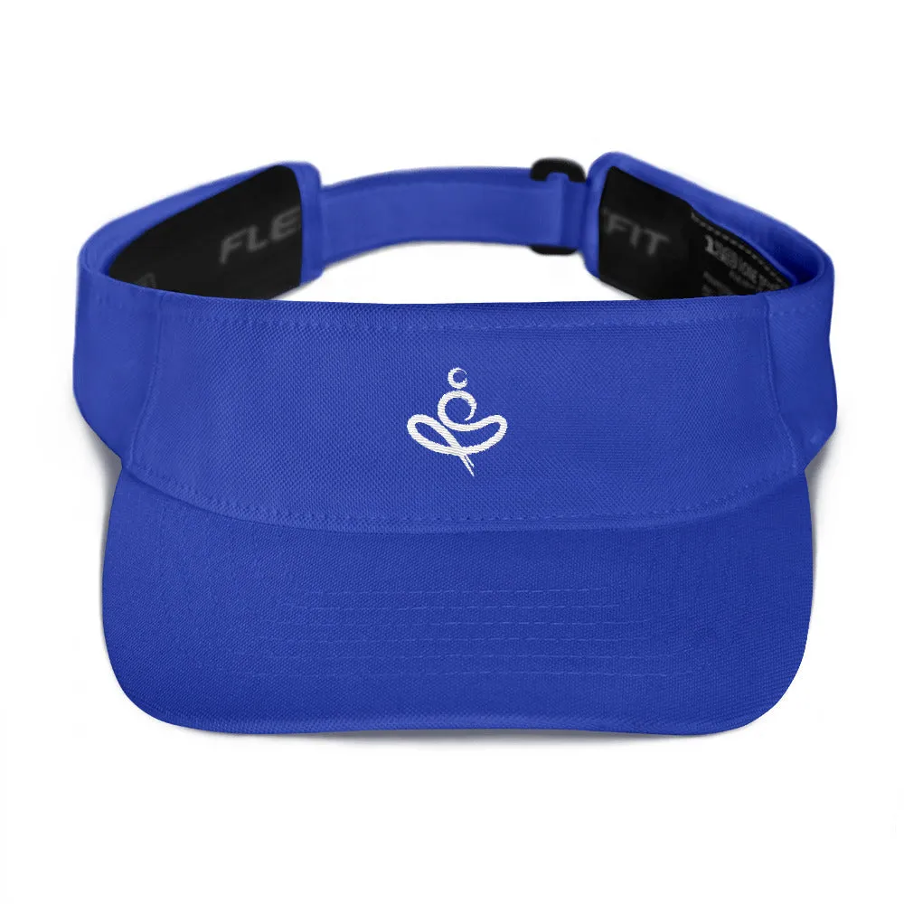 Yoga on the Beach (YOTB) Visor - White Embroidery