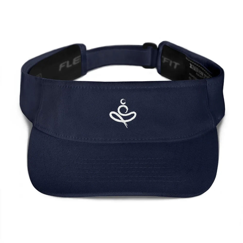 Yoga on the Beach (YOTB) Visor - White Embroidery